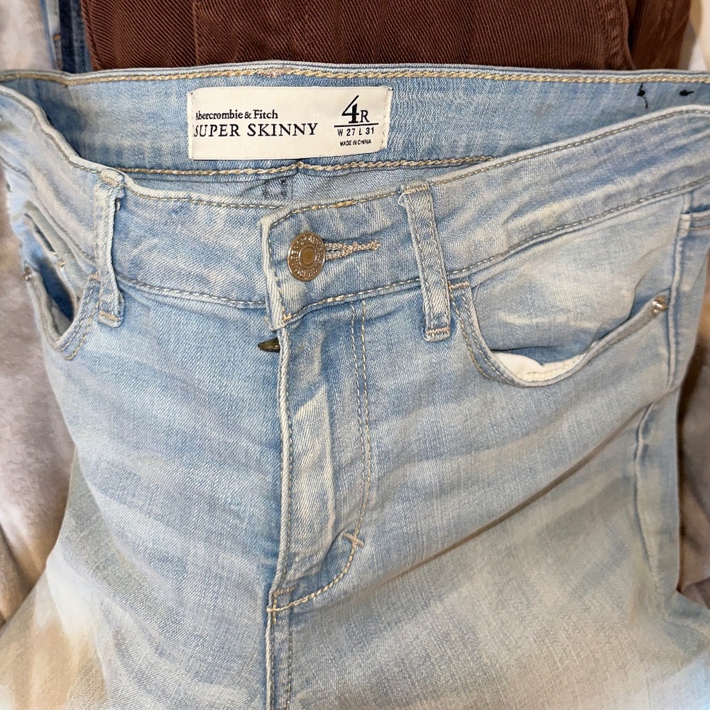 Abercrombie & Fitch Jeans Super Skinny 4R